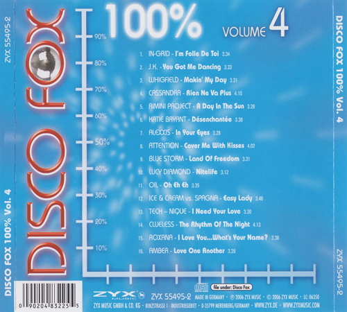 VA - Disco Fox 100% - Vol. 1-4 