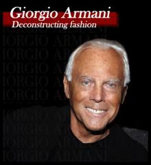      / Giorgio Armani. Deconstructing fashion