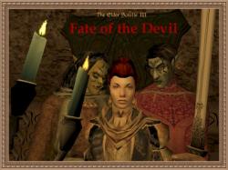 The Elder Scrolls III: MORROWIND -   Fate of the Devil