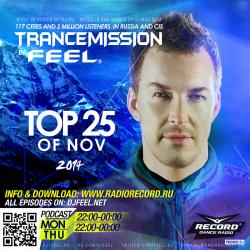 DJ Feel -TranceMission- Top 25 of October