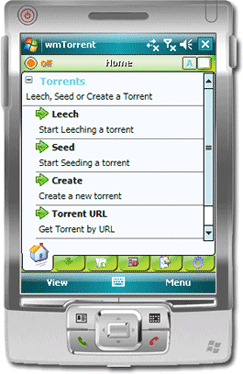 WinMobile Torrent - BitTorrent-  Pocket PC. (2007)