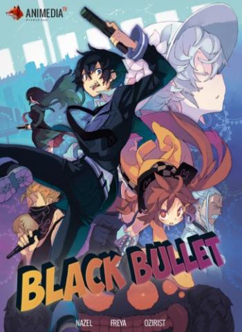 ׸  / Black Bullet [TV-1] [1-13  13] [Nazel Freya OziRIST] [RAW] [RUS+JAP+SUB] [720p]