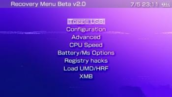 [PSP] Recovery Menu v2.0