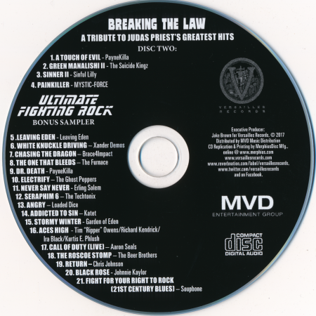 VA - Breaking The Law: A Tribute To Judas Priest's Greatest Hits 